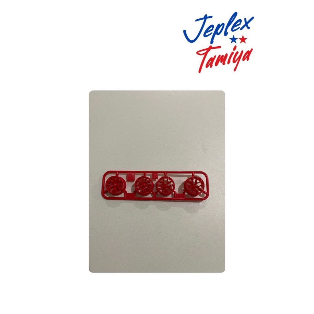 VELG YSPOKE TAMIYA MERAH DAN PUTIH