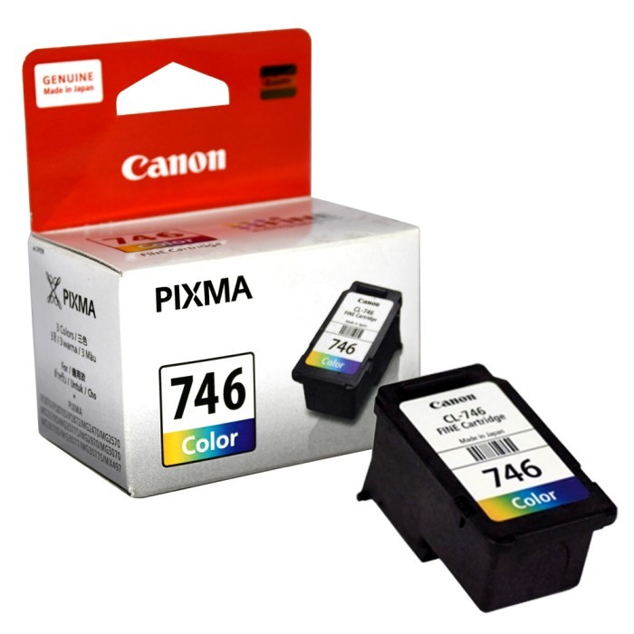 Canon Ink Cartridge CL-746 Colour - Cartridge Canon 746 ORIGINAL