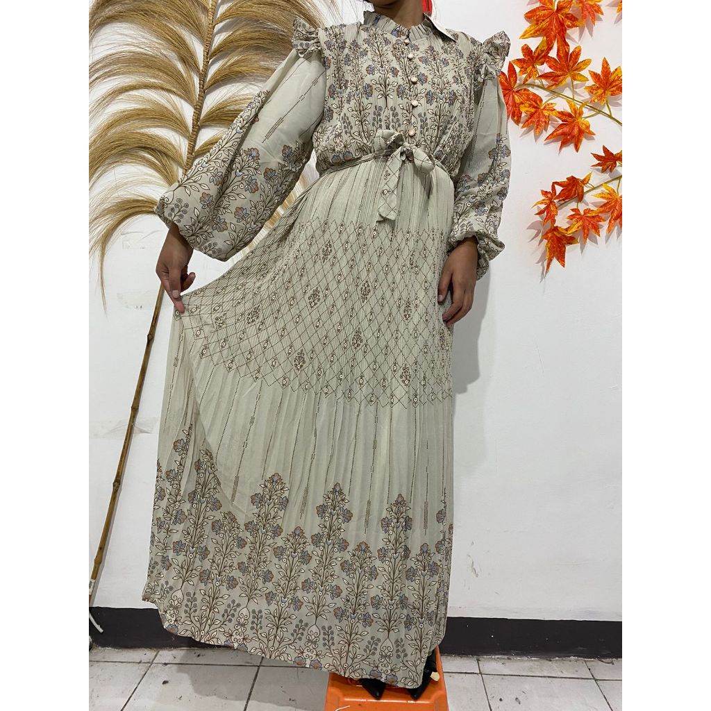 GAMIS/DRESS/BAJU SYARI WANITA MOTIF 6 GRATIAS CITRA 1054
