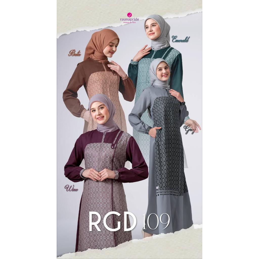 Gamis Rauna RGD 109 | Fashion Muslim Rauna 2024