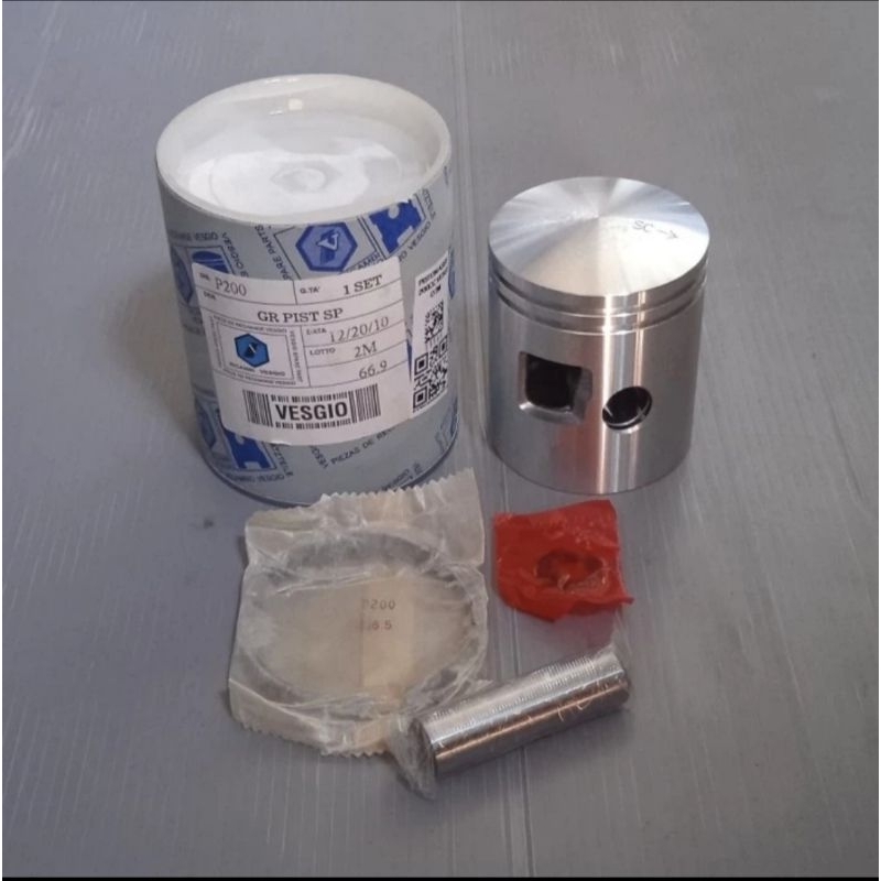 piston vespa spartan seher vespa spartan