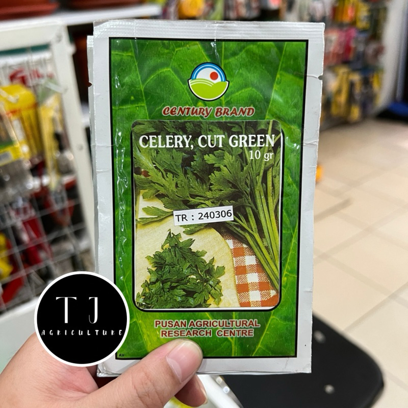 Benih Celery Cut Green 10gr Century Brand