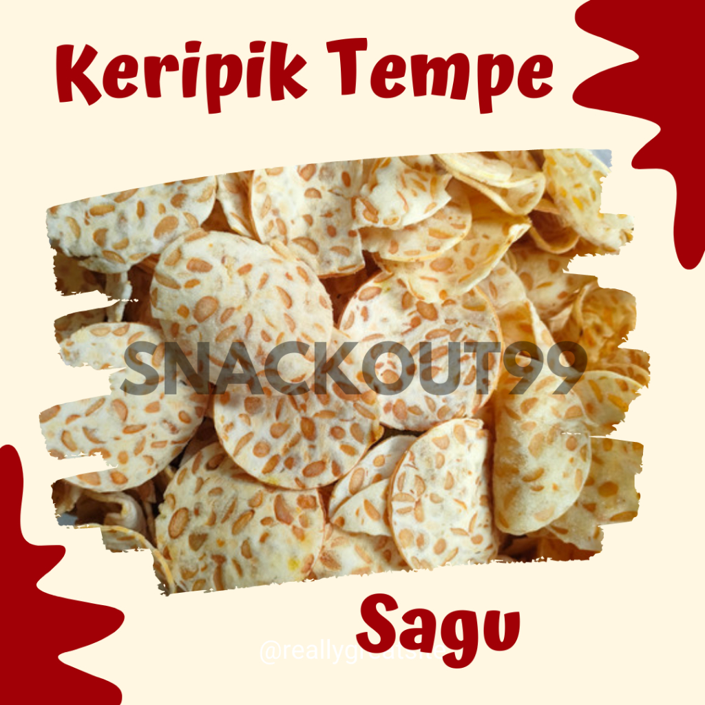 

Keripik Tempe Sagu Bulat 250 gram - 1 kg Termurah Terenak