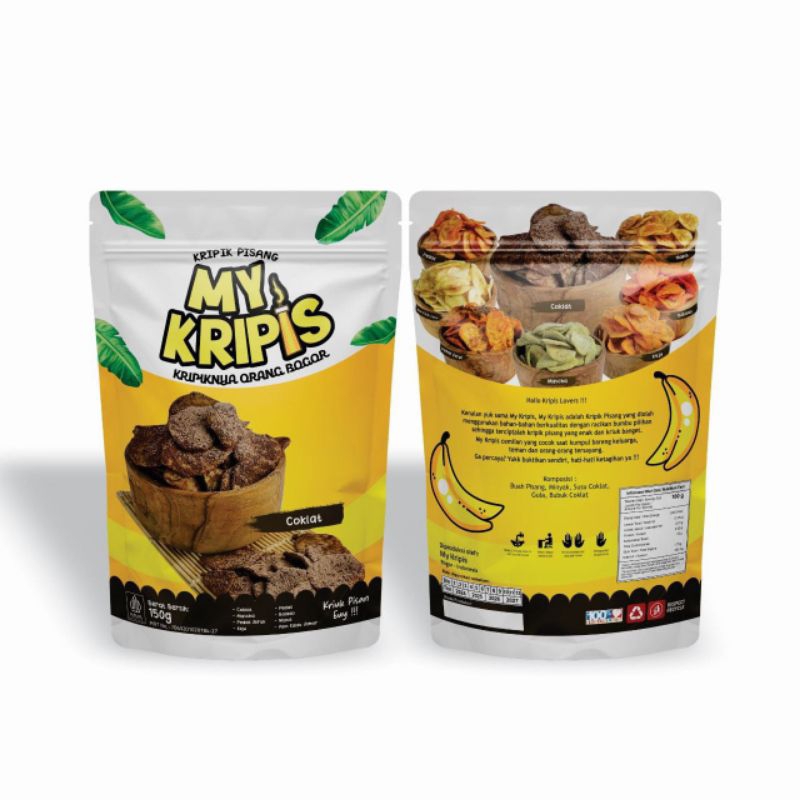 

MY KRIPIS KRIPIKNYA ORANG BOGOR CEMILAN ENAK SNACK KRIPIK PISANG