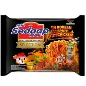 

sedap mi instan goreng selection korean ayam pedas 87 g