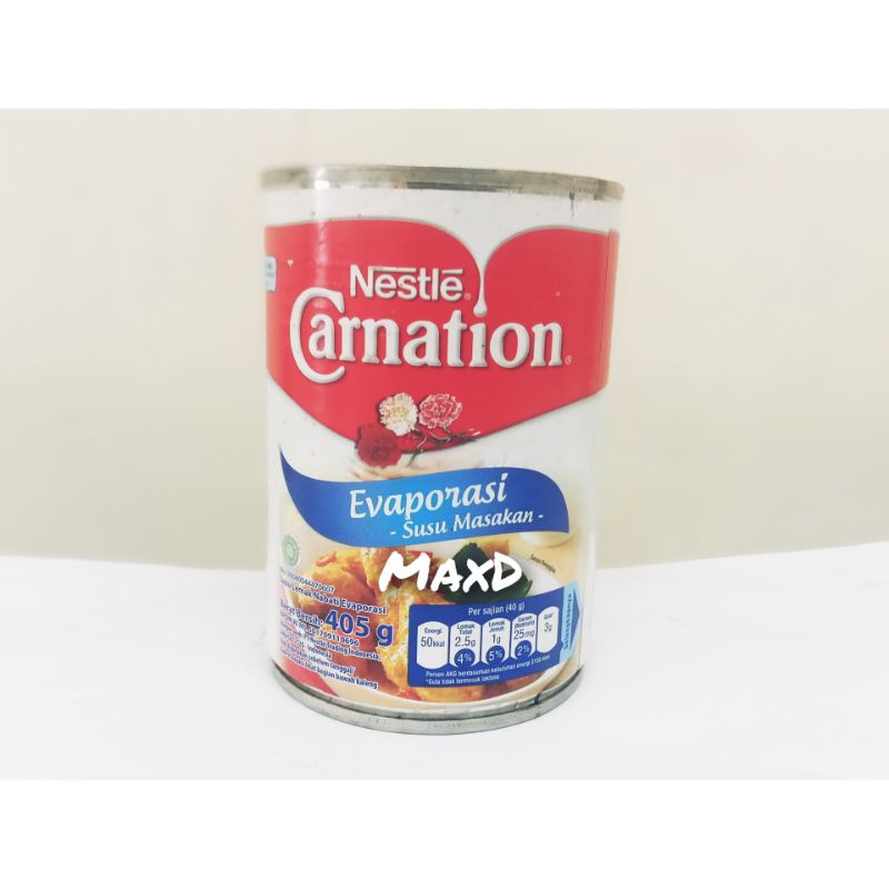 

Nestle Carnation Susu Cair Evaporasi 405g 1Pcs ( EXP. OKTOBER 2024)