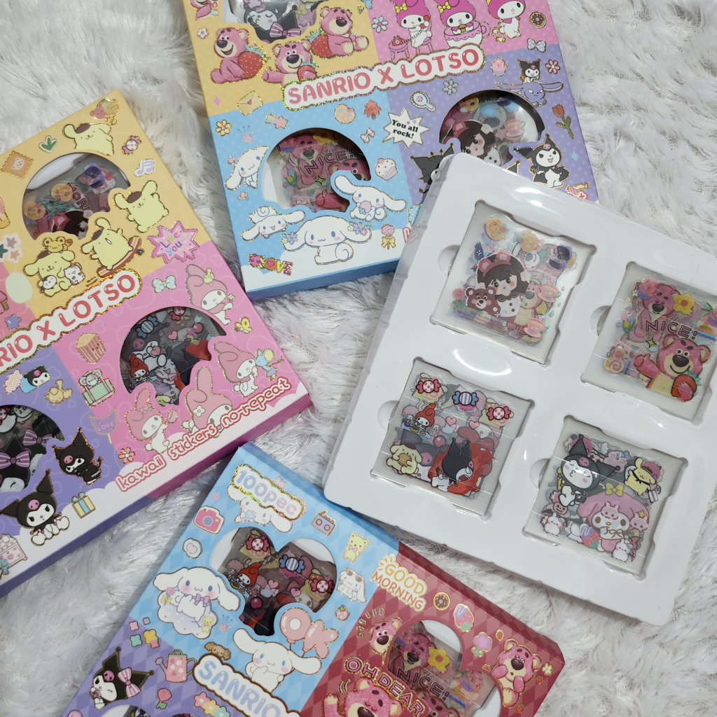 

Win - Stiker Sanrio Lotso isi 100 / Stiker Sanrio 2D Waterproof