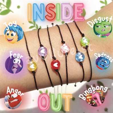 Friendship Inside Out Bracelet | Gelang Pertemanan Inside Out