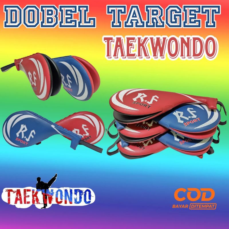 Target double taekwondo ( alat target kaki taekwondo )