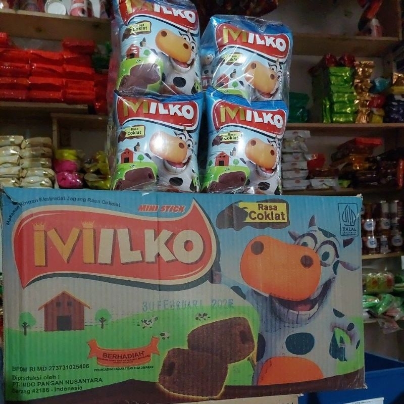 Snack Ciki Milko Rasa Coklat | 1 pack