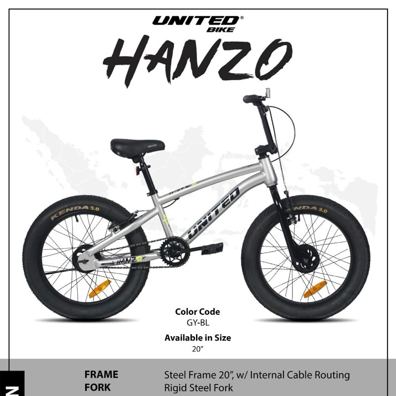 Sepeda BMX 20 United Hanzo
