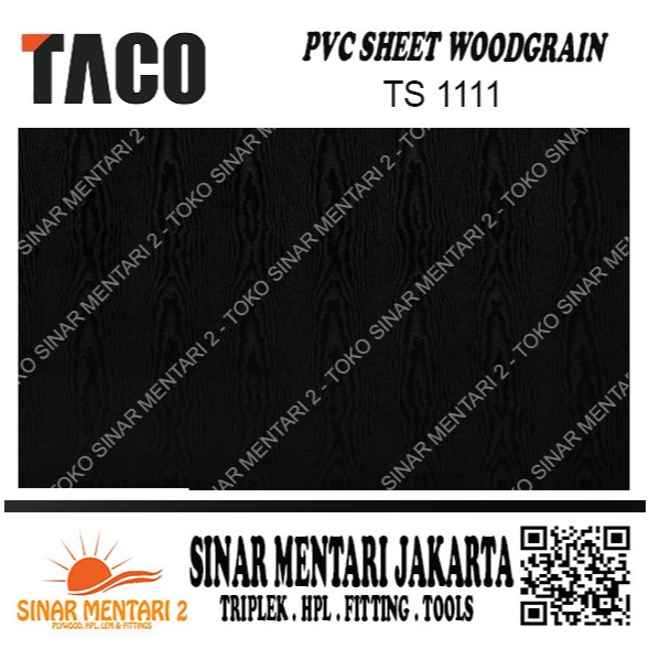 TACO SHEET PVC WOODGRAIN TS 1111