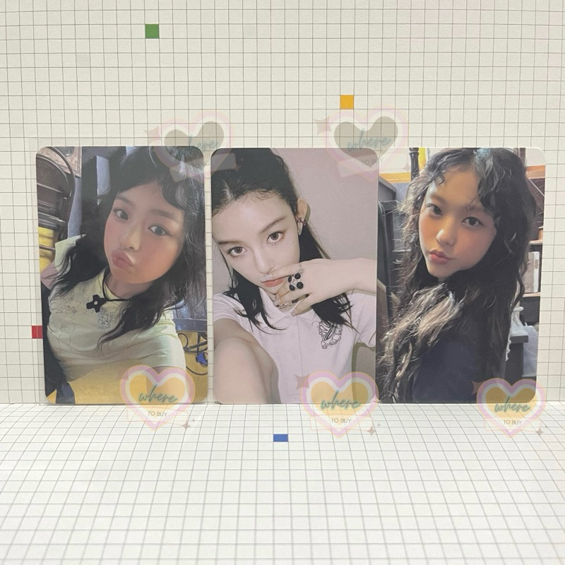 Photocard NewJeans x The Powerpuff Girls ver