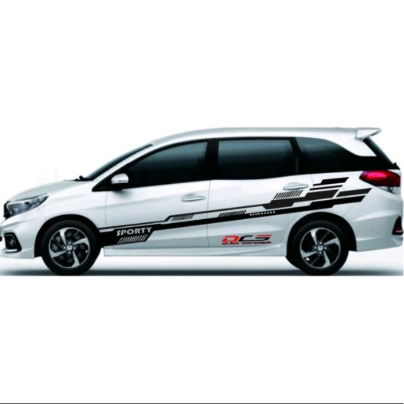 PROMO Stiker Mobil honda Mobilio Stiker body samping mobil honda mobilio terlaris