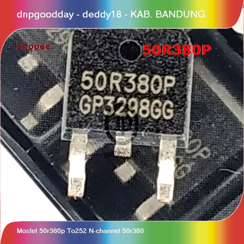 mosfet 50r380p to252 n-channel 50r380