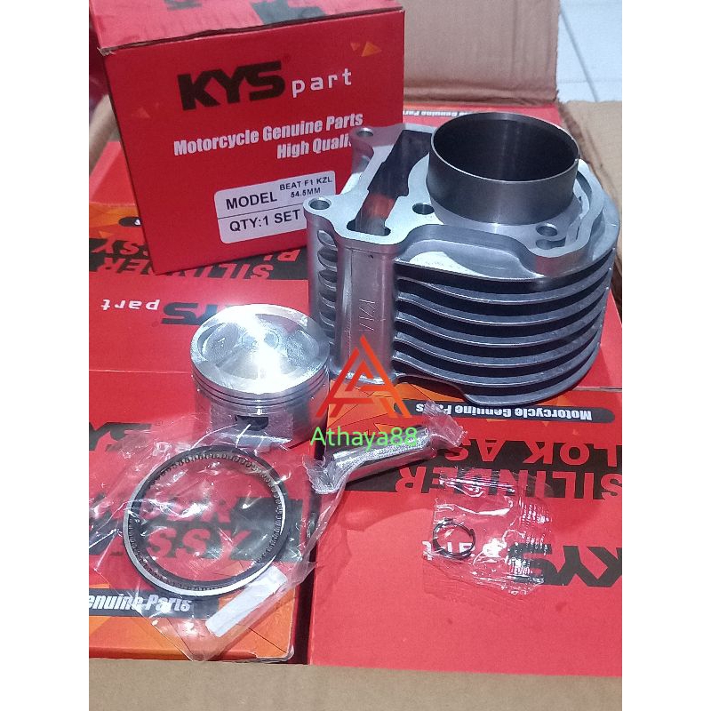 BLOK SEHER ASSY SET BORING SET BORE UP 54,5 BEAT FI,SCOOPY FI,SPACY FI KZL