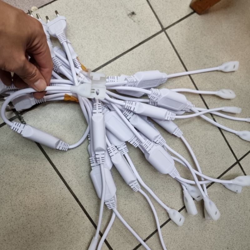 socket selang led COB - trafo soket strip outdoor COB