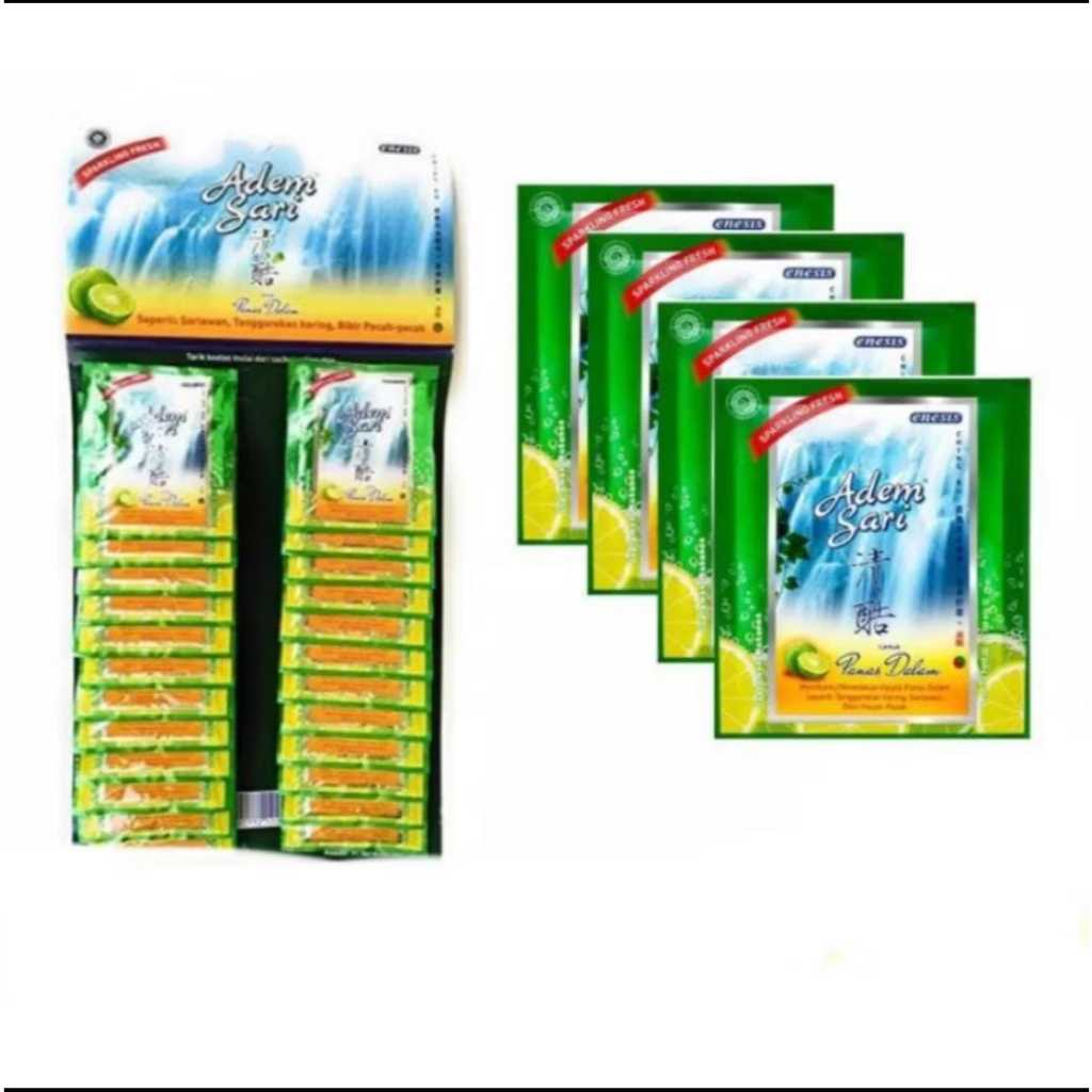 

ADEM SARI SACHET 3PAK ISI 72pcs