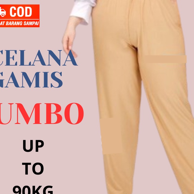 Sale Celana Gamis Jumbo Celamis Dalaman Inner Gamis Spandek Premium Polos