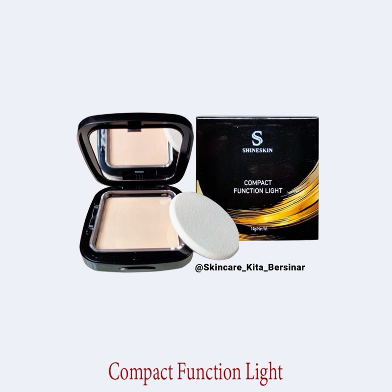 Shineskin Compact Function Light / bedak padat shineskin