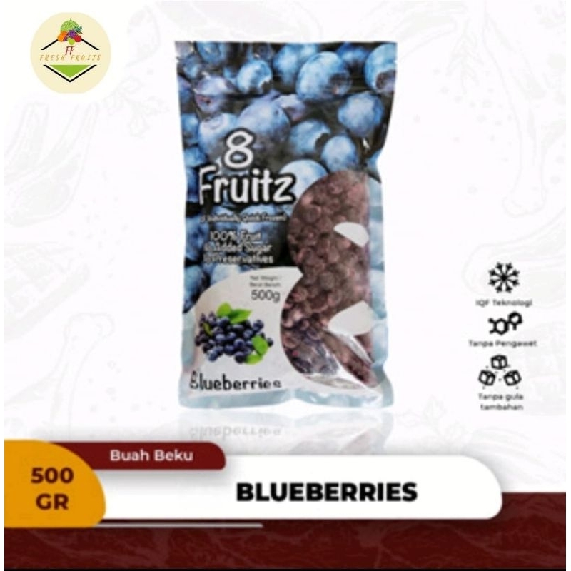 

8 Fruitz IQF Blueberry Frozen