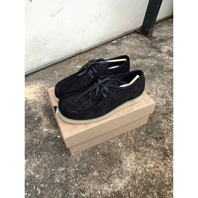 CLARKS ORIGINAL WALLABE X CIVILIST BLACK