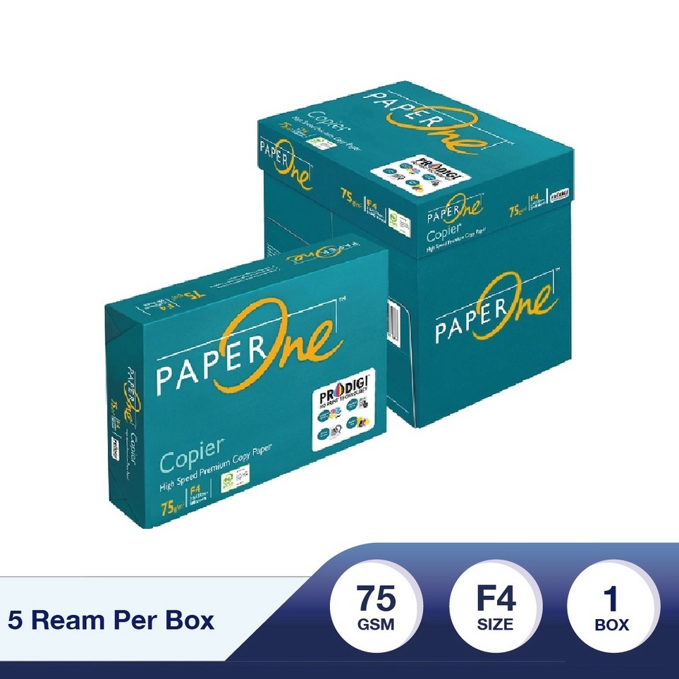 

GOSENDGRAB Kertas HVS A4 F4 75Gram PaperOne Kertas Hvs Copy Paper Kertas Fotocopy Print Paper PP Lite p J8L6