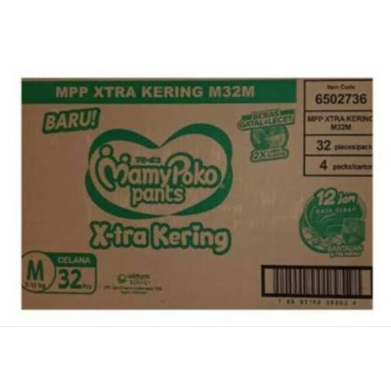 Mamypoko ukuran M 1 karton