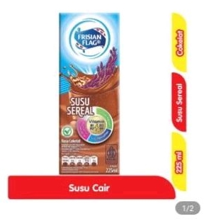 

frisian flag susu UHT sereal cokelat kotak 225 ml