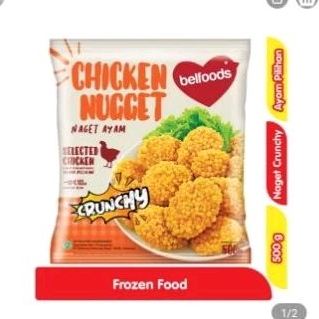 

belfoods naget ayam crunchy 500 g