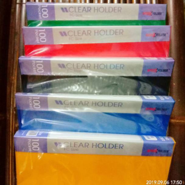 

Clear holder 1 lembar Inter x folder folio t Z3B5