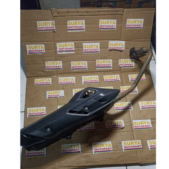 KNALPOT STANDAR VARIO 125 150 LED TAHUN 2015-2017 ORIGINAL COPOTAN BEKAS BARANG SESUAI FOTONYA