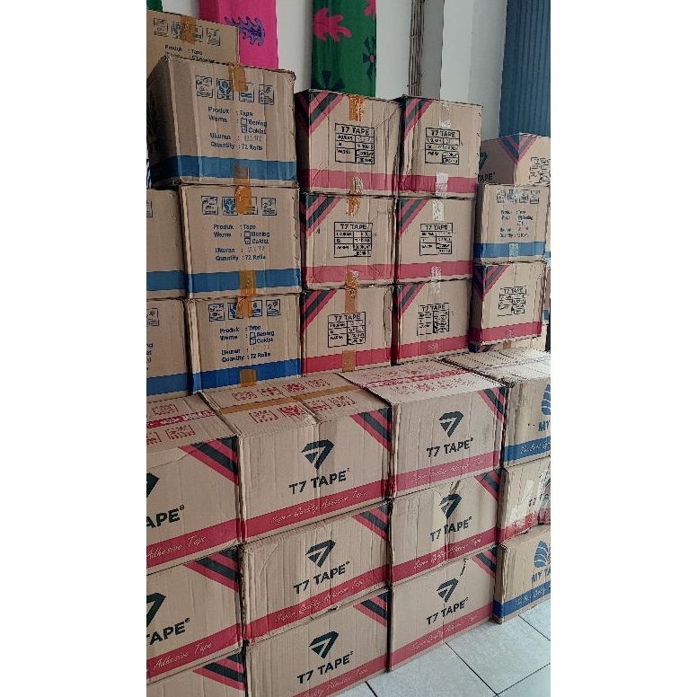 

Lakban T7 murah online per Dus 72pcs c D4L9