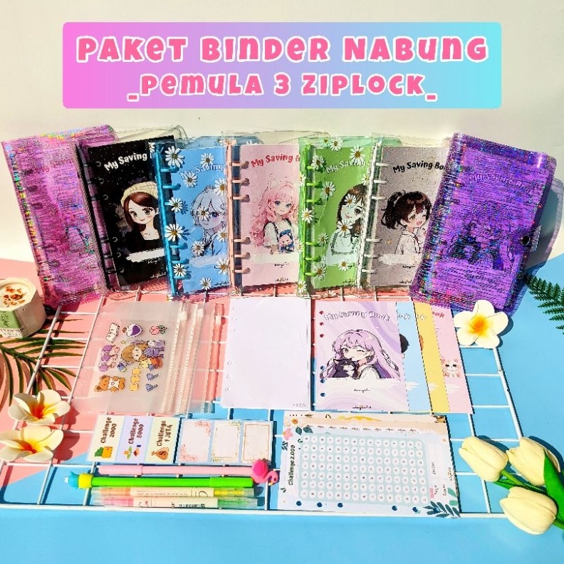 

PEMULA paket binder nabung pemula murah binder keuangan y G3U6