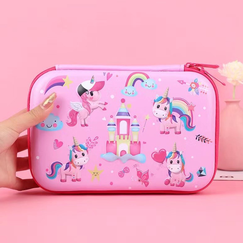 

Tempat Kotak Pensil Pulpen 3D Timbul EVA Unicorn Dinosaurus Astronot 22CM Anak Sekolah Pencil Case Waterproof Jumbo Besar Smiggle Lakilaki Perempuan f F6S8