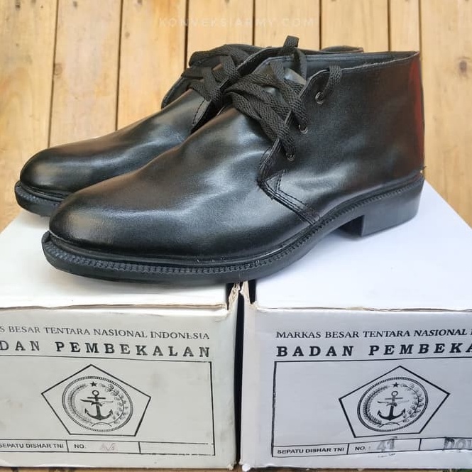 KODE S58O Sepatu PDH TNI Jatah Badan Perbekalan