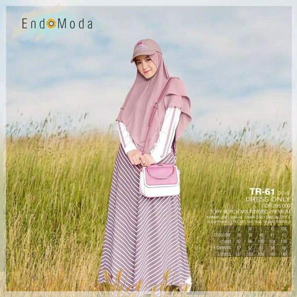 GAMIS ENDOMODA TR 61 DRESS ONLY SALE ORI TERMURAH