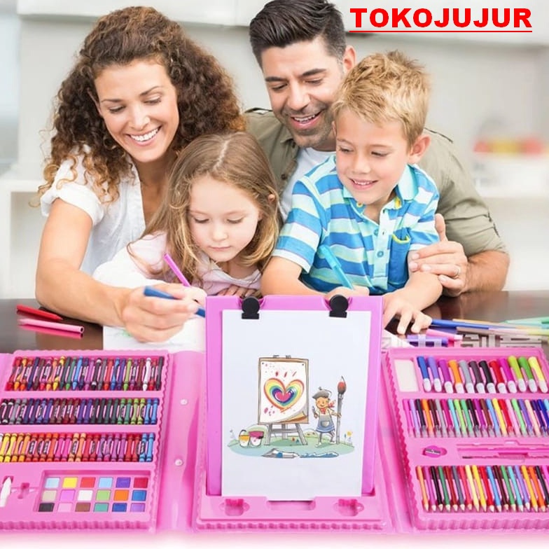 

TOKOJUJURJKT 28pcs Crayon Set Pensil Warna Krayon Anak Sekolah Belajar Menggambar Mewarnai Art Full Papan Tulis Kerayon Kado Hadiah Ulang Tahun r O6W7