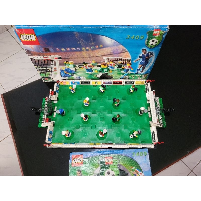 original Lego 3409 football bola adidas world cup Zinedine Zidane