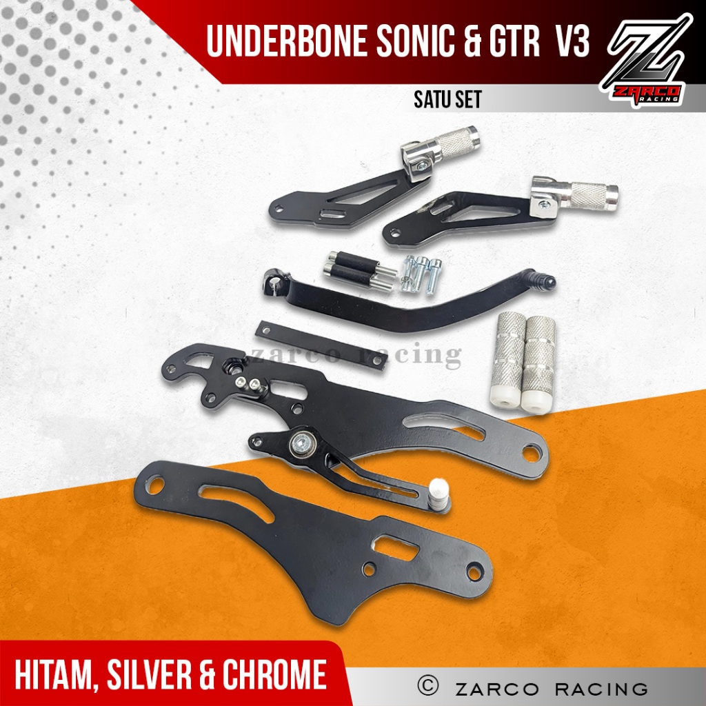 Underbone Honda Sonic / GTR 150 V3 Cutting Besi PNP Sonic 150 R / GTR 150 R Model SJ88