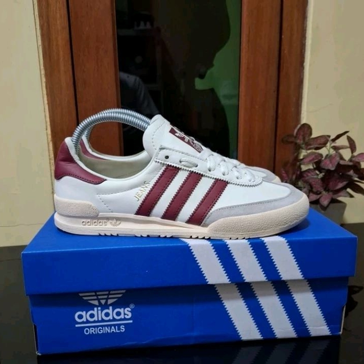 sepatu adidas original jeans leather