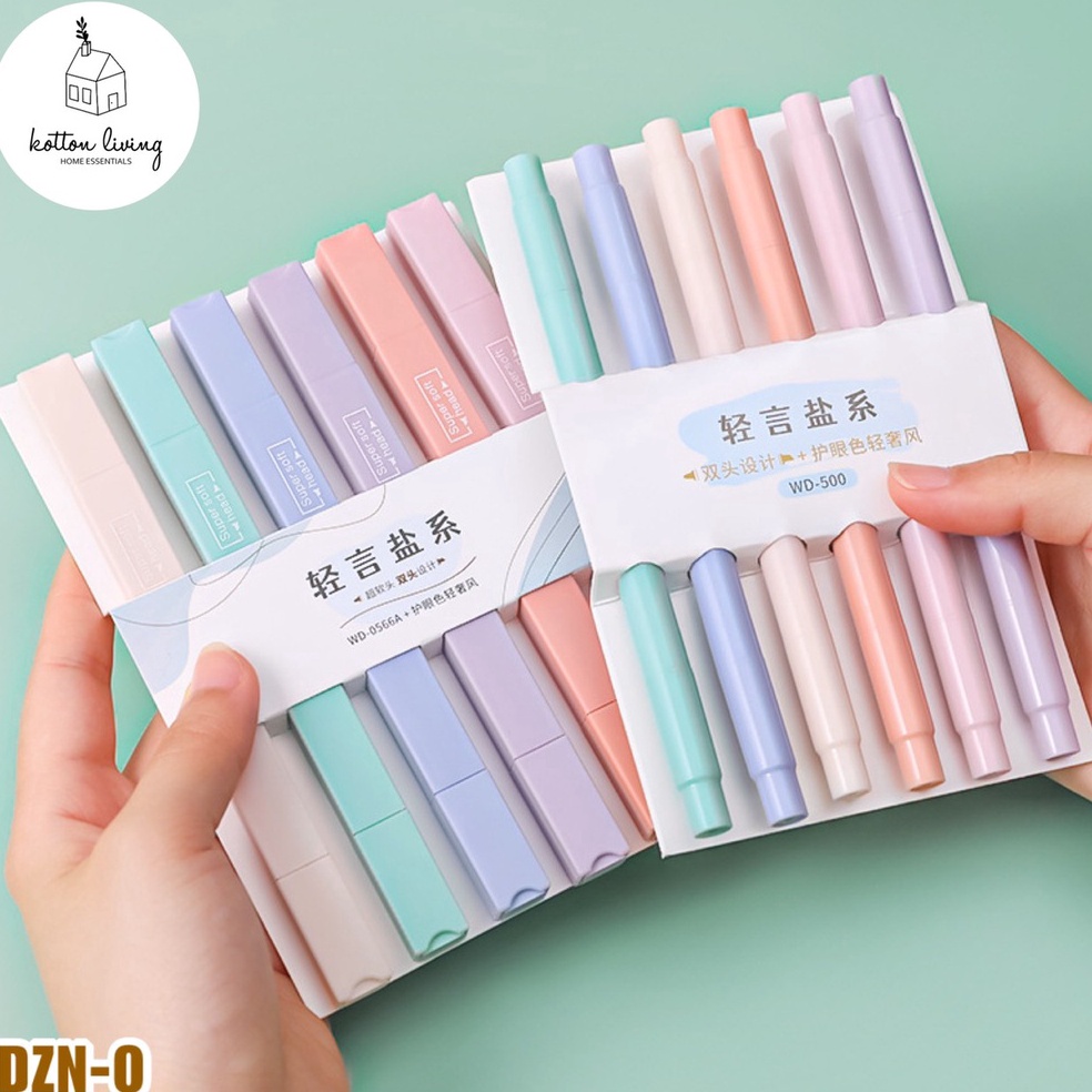 

isi 6 spidol pastel set stabilo highlighter DZN O d H1U9