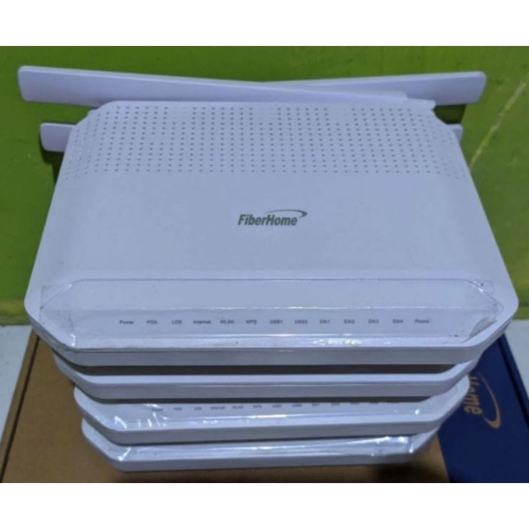 KODE F3X ONT GPON FIBERHOME HG6145F Dual Band 24GHz5Ghz Like New Plus Adaptor