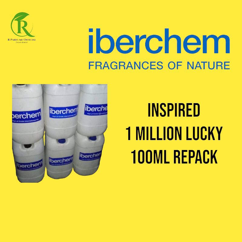 Bibit Parfum 1 Million lucky By Iberchem 100ml