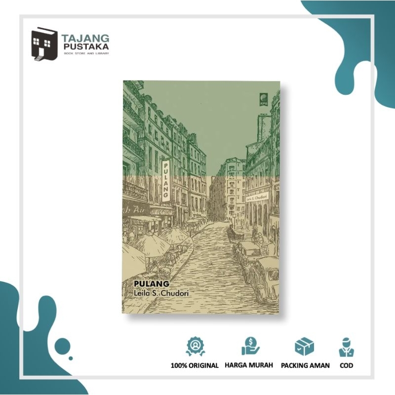 Buku Novel Original Pulang - Leila S. Chudori - KPG - Tajang Pustaka