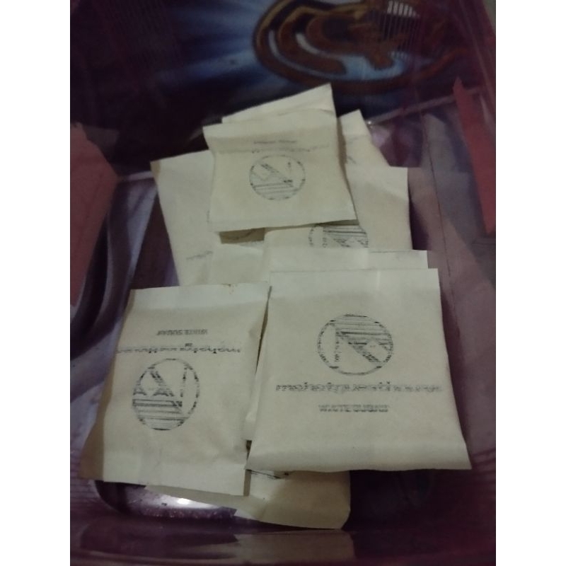 

Gula Hotel Amenities Sachet isi 100 pcs | Free Desain | Ukuran custom