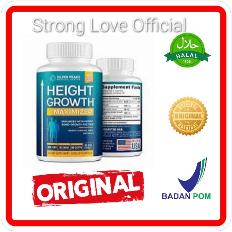 Height Growth Maximizer Grow Up Alami Peninggi Badan Original
