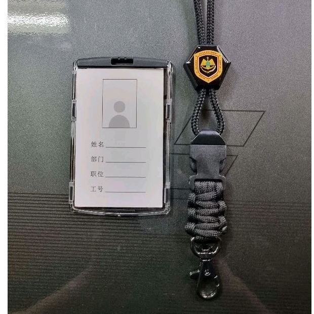 

LANYARD ID exagonal logo KEMENHUB plus cover id