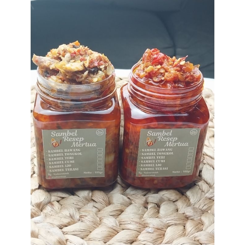 

Bundling Sambel tongkol suwir & sambel bawang