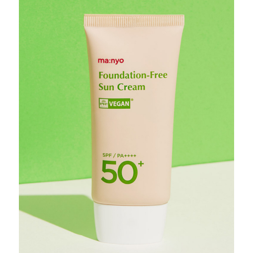 manyo  FOUNDATION FREE SUN CREAM SPF50+ PA++++ 50ml